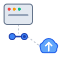 Browser api cloud icon